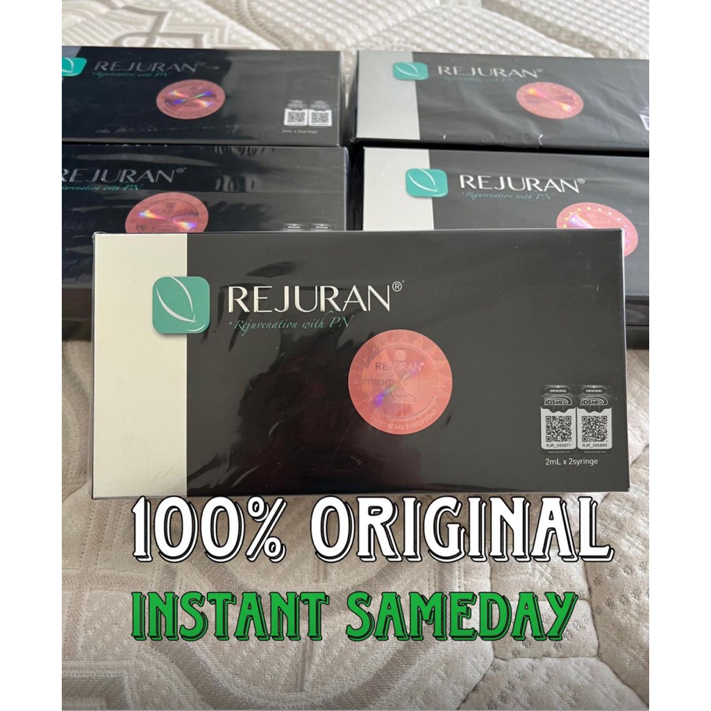 REJURAN PN HEALER BARCODE HOLOGRAM BS SCAN ORIGINALS 100%