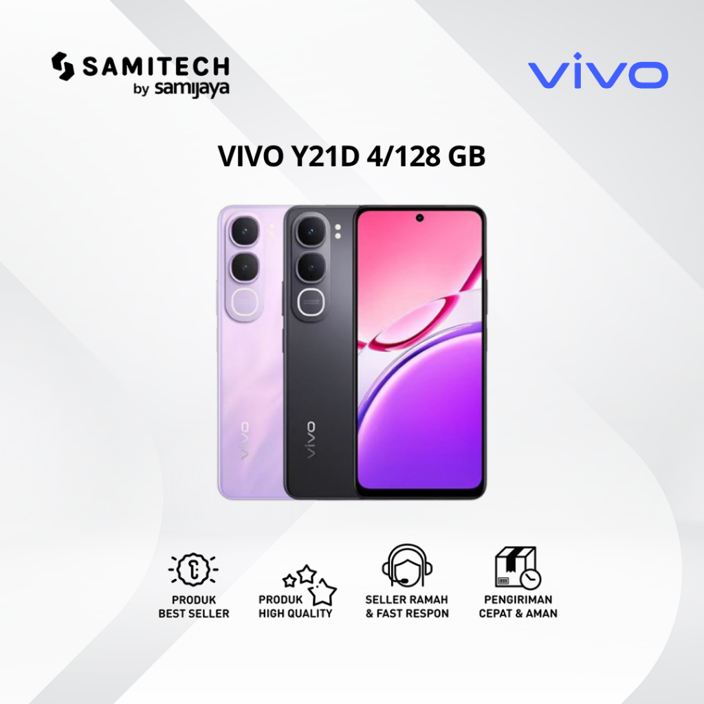 HP VIVO Y21D 4/128 RAM 4 PENYIMPANAN 128GB NEW REPACK