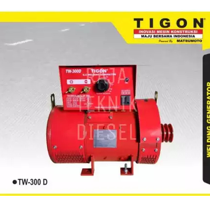 Dinamo Las Welding Generator 300 Ampere Tigon TW 300 D Original