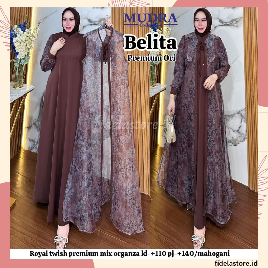 Mudra Hijab | Gamis Terbaru | Gamis Pesta | Arumi | Delisa | Selina | Selvita | Belita | Fidelastore