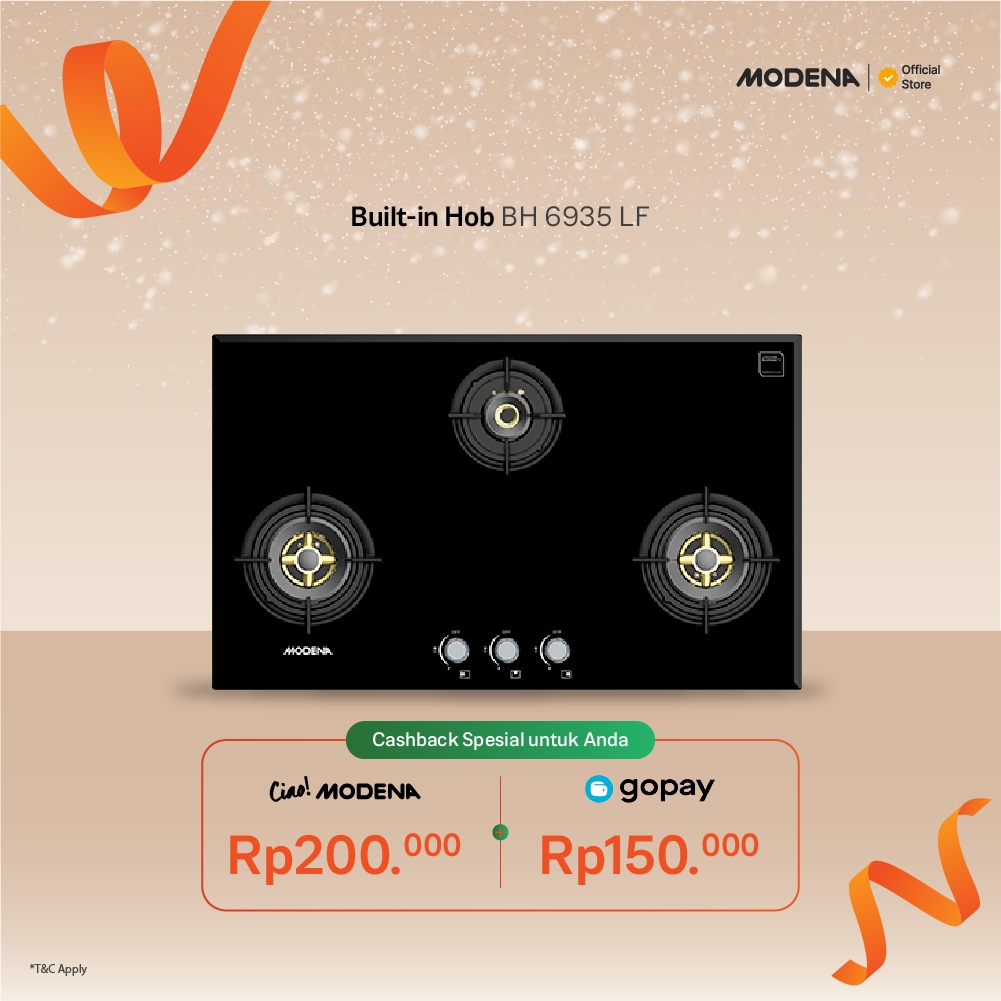 MODENA Built-in Gas Hob - BH 6935 LF