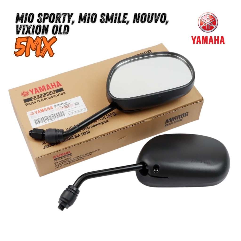 spion mio sporty - kaca spion x1 yamaha Mio Smile - kaca motor Vixion Old 5MX original