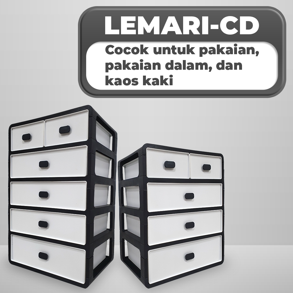Storage Box Susun Rak Laci Serbaguna Rak  Laci Susun Kotak Kotak Penyimpanan Pakaian Dalam Kaos Kaki