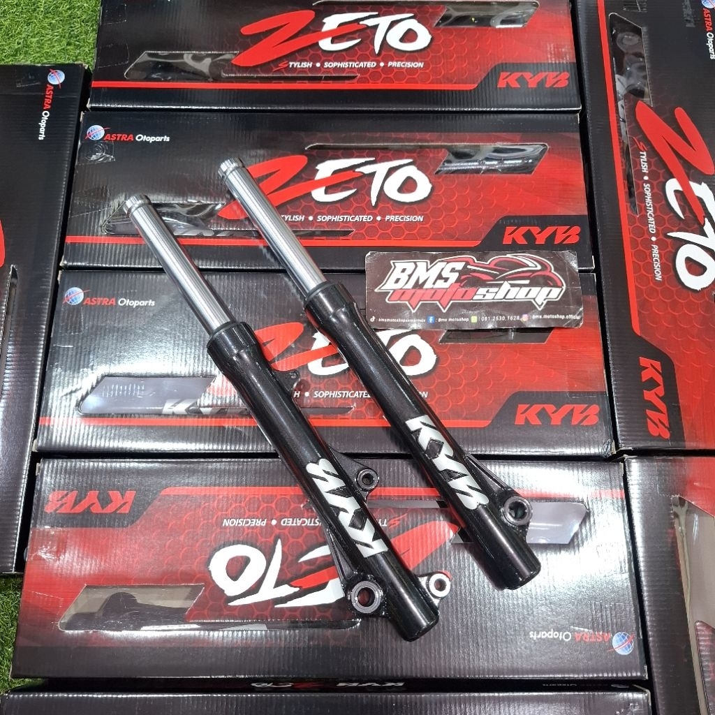 SHOCK DEPAN KYB BLACK VARIO/BEAT/SCOOPY