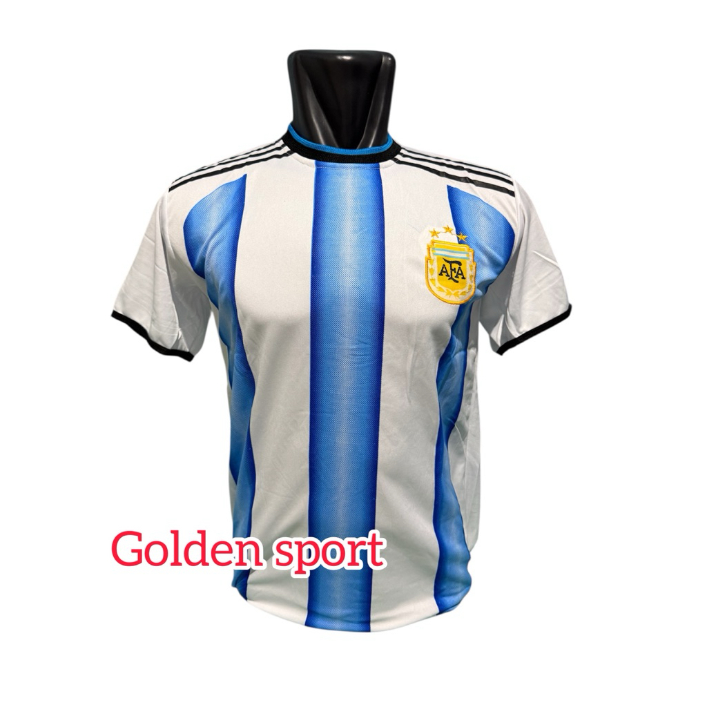 ATASAN BAJU BOLA DEWASA ARGENTINA TERBARU/KAOS BOLA DEWASA TERMURAH