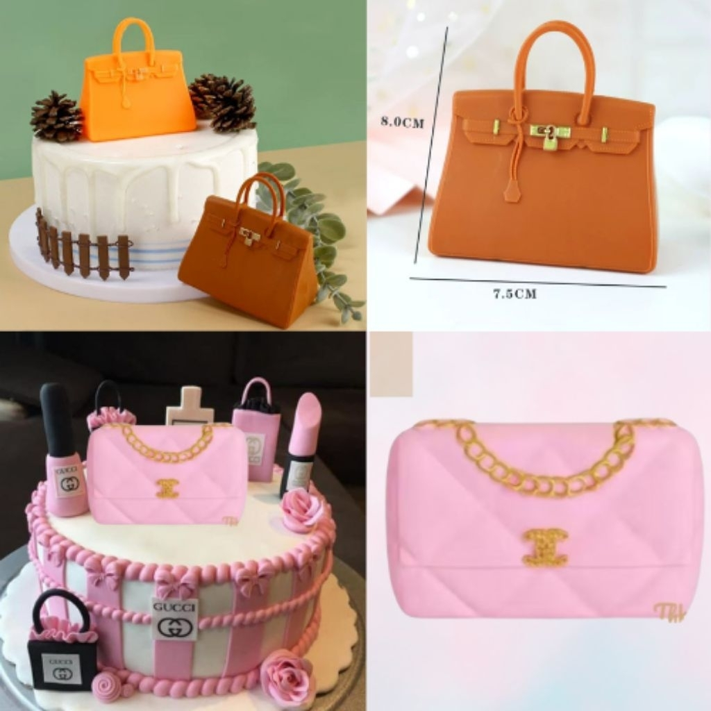 Topper cake Tas Hiasan Kue Ulang Tahun
