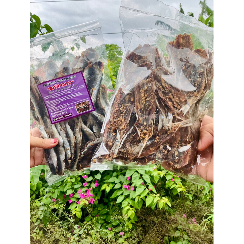 Dendeng Ikan Lemuru Berbumbu Tinggal Goreng Gizi Enak Gurih Nikmat BIV FOOD