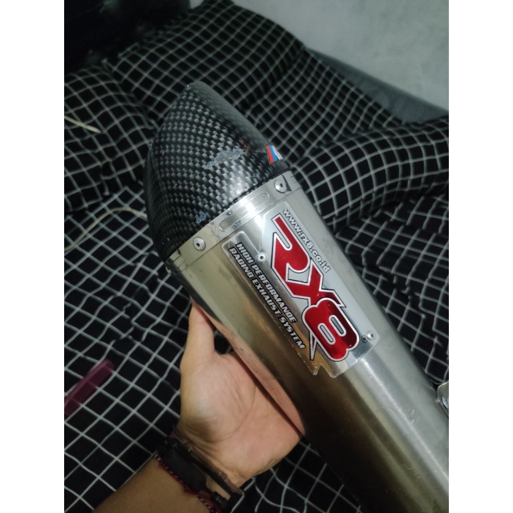 Slincer knalpot RX8 Trigalant trioval Original inlet 50