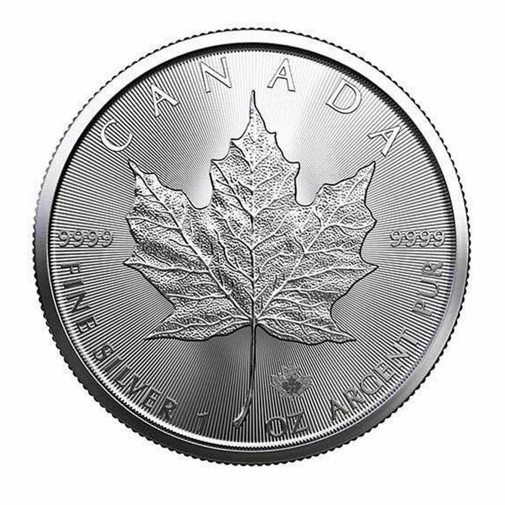 Koin Perak Maple Canada 1 oz Silver Coin RCM not Batangan RMC Nadir