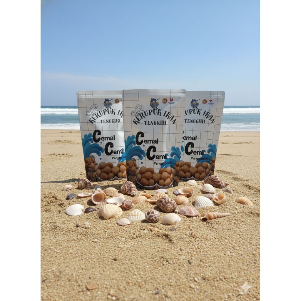 KERUPUK IKAN TENGGIRI-CEMAL CEMIL PANGANDARAN