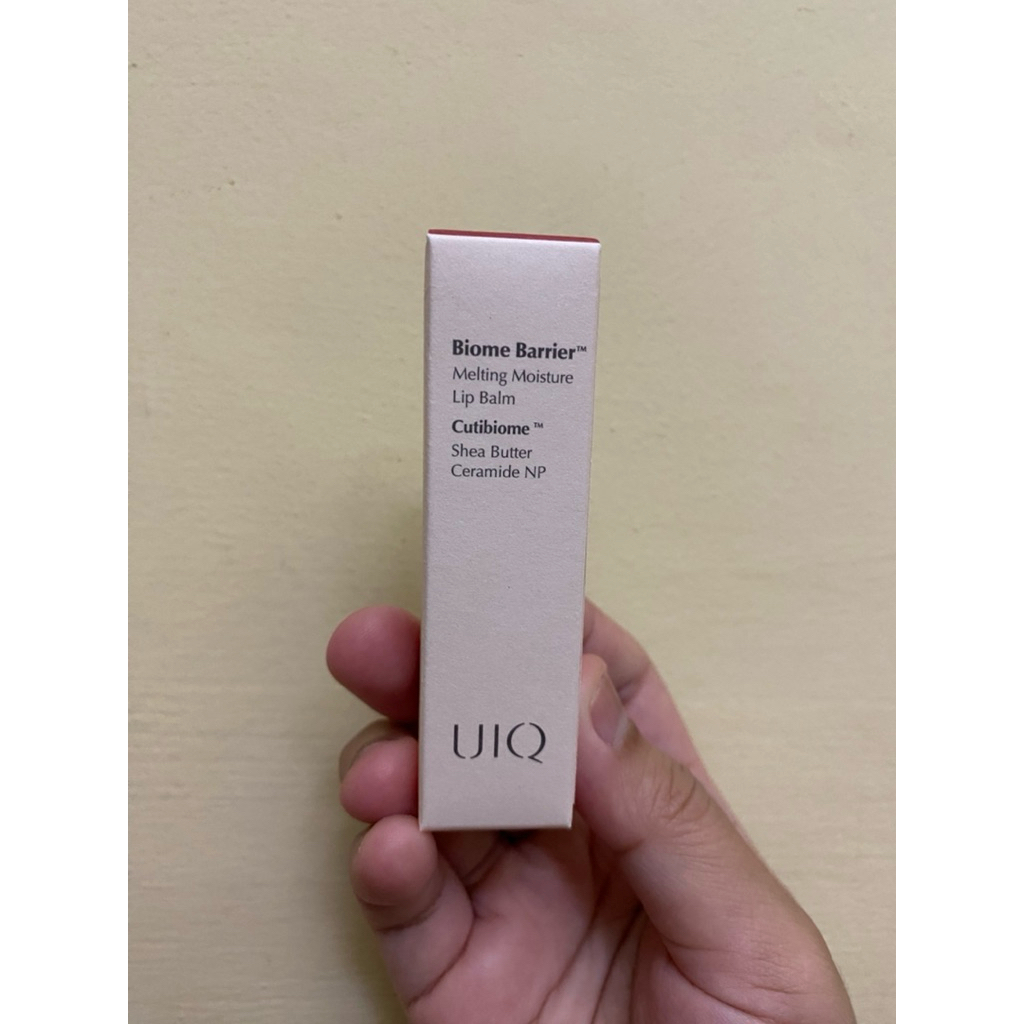 UIQ Biome Barrier Melting Moisturizer Lip Balm - Rosy