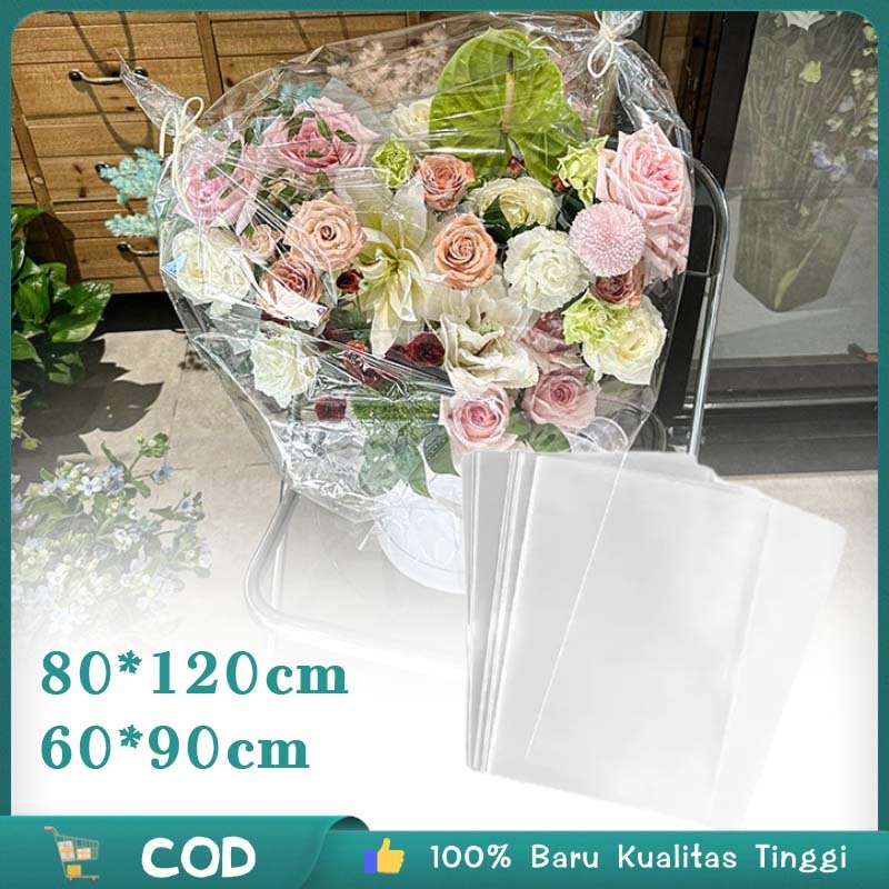 50pcs Pastik Jumbo Kantong Plastik Kresek Besar Ukuran Jumbo