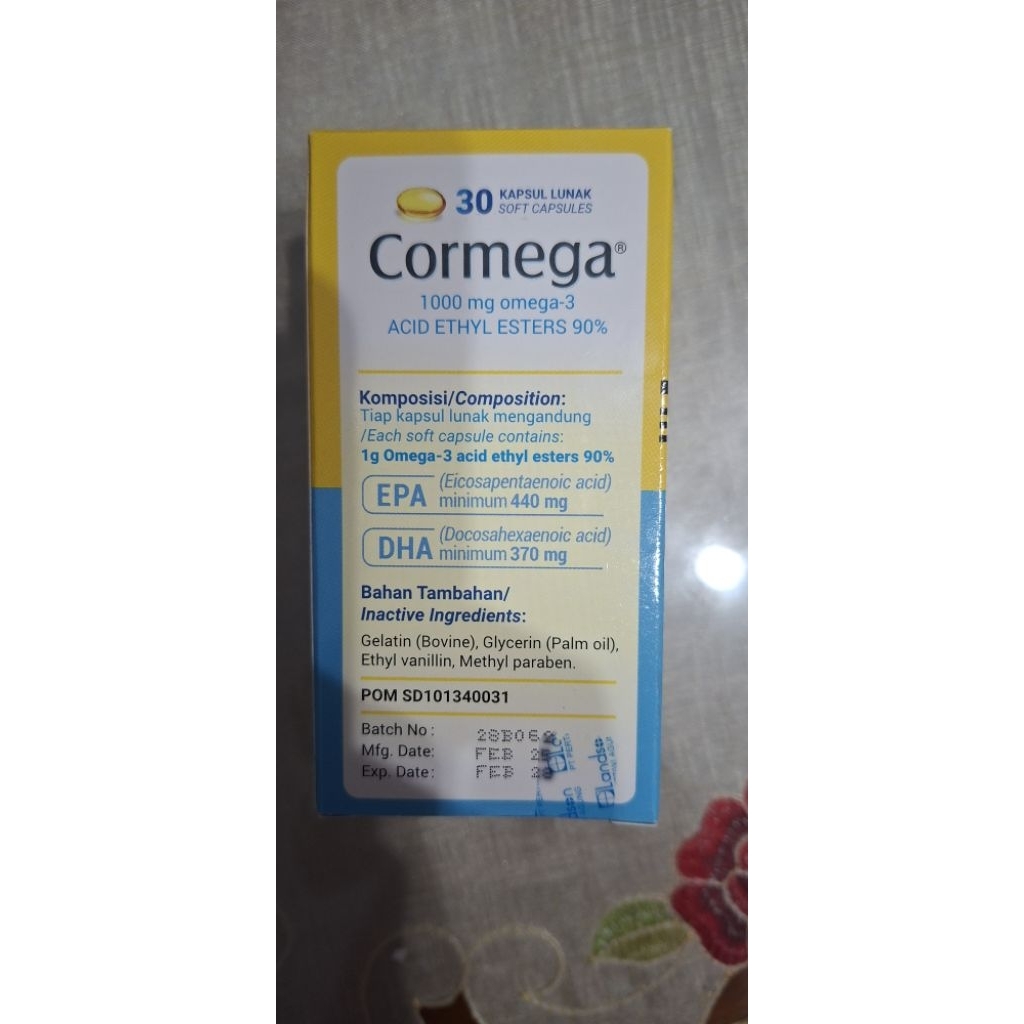 Cormega 1000 mg omega 3