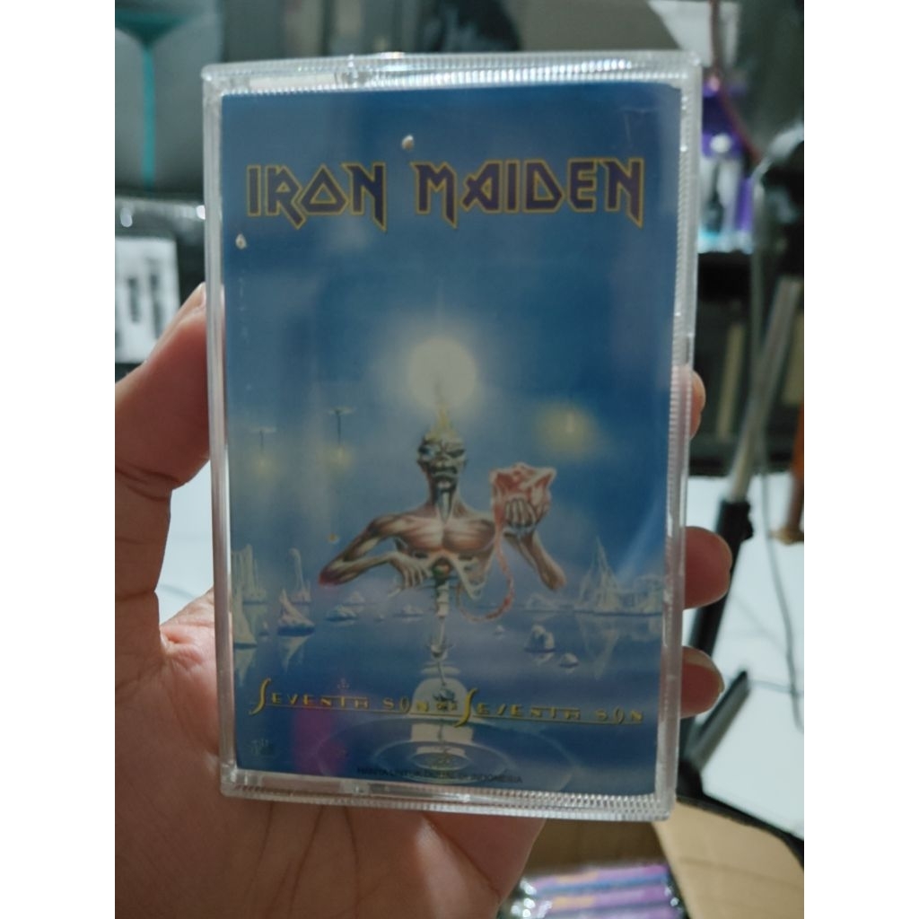 Kaset Original Iron Maiden - Seventh Son