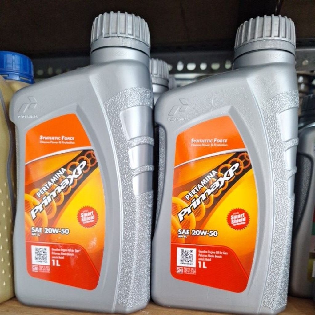 Oli motor pertamina PrimaXP 20W-50, 100% ORIGINAL