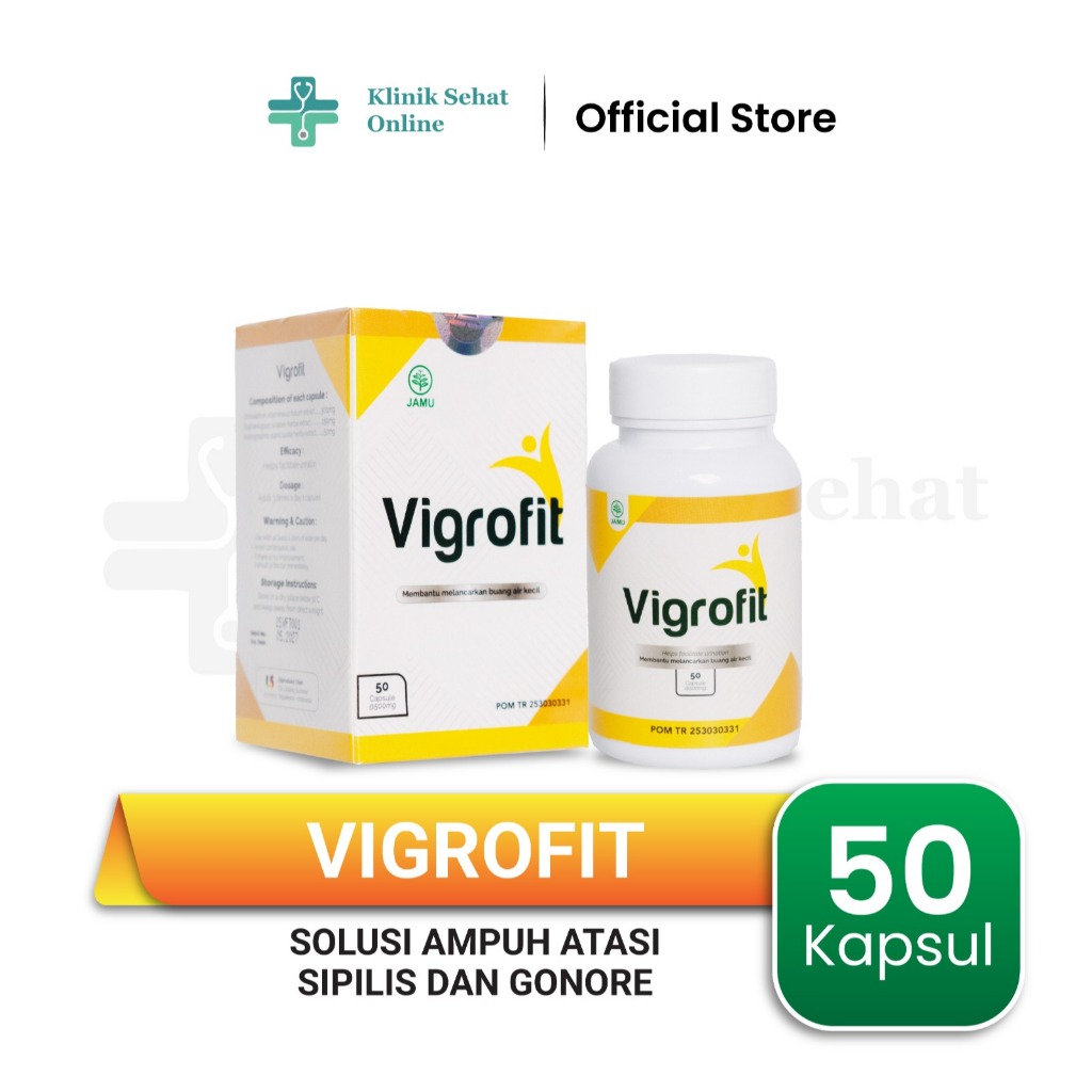 Obat Herbal Varikokel TPHA dan VDRL 100% Asli BPOM - Vigrovit Original