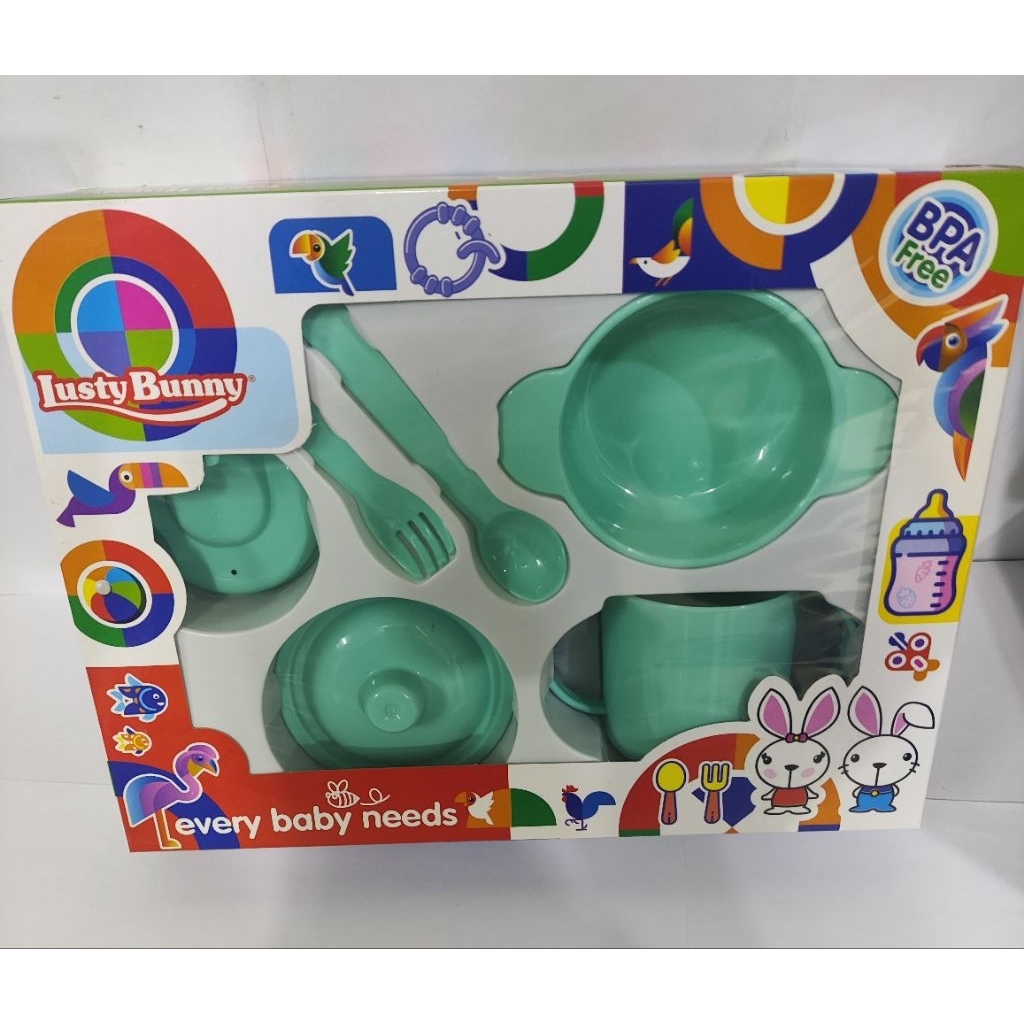 LustyBunny feeding set  6 in 1 (LB-1423)