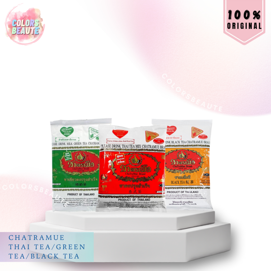 Chatramue Minuman Thai Tea / Green Tea / Black Tea Thailand / TEH THAILAND