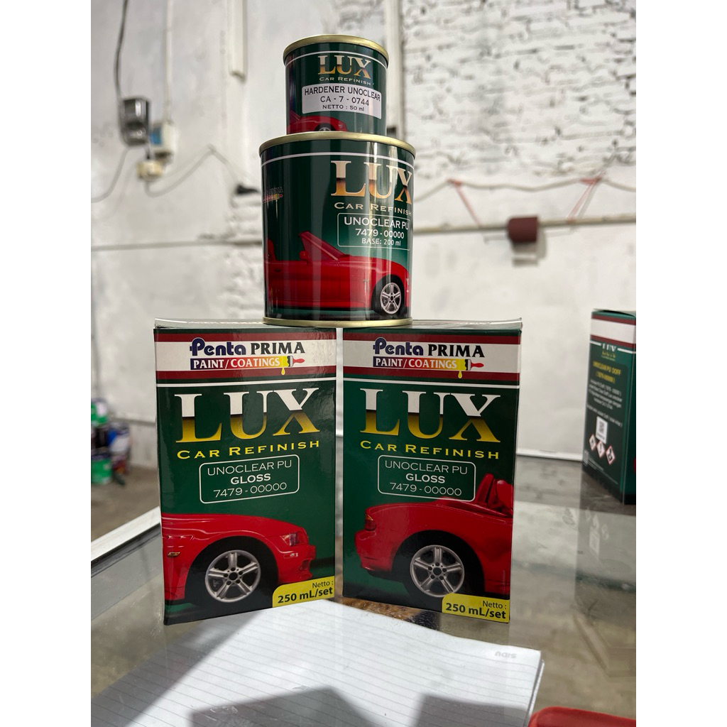 Clear murah clear Lux 250 ml / vernis lux glossy vernis penta lux