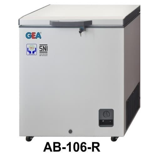 BEKAS Chest Freezer Gea AB 106 (Kapasitas 100Liter) - baca keterangan deskripsi