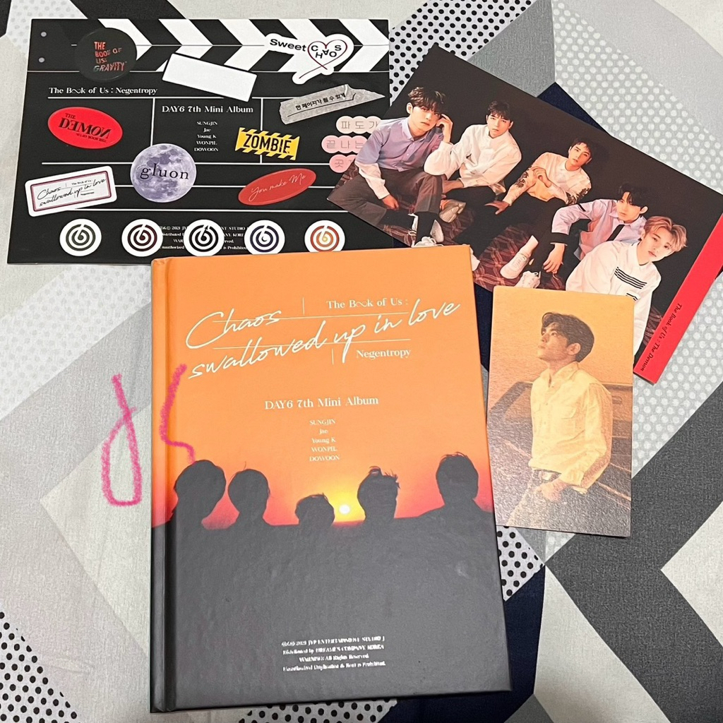 ALBUM ONLY DAY6 GRAVITY & NEGENTROPY