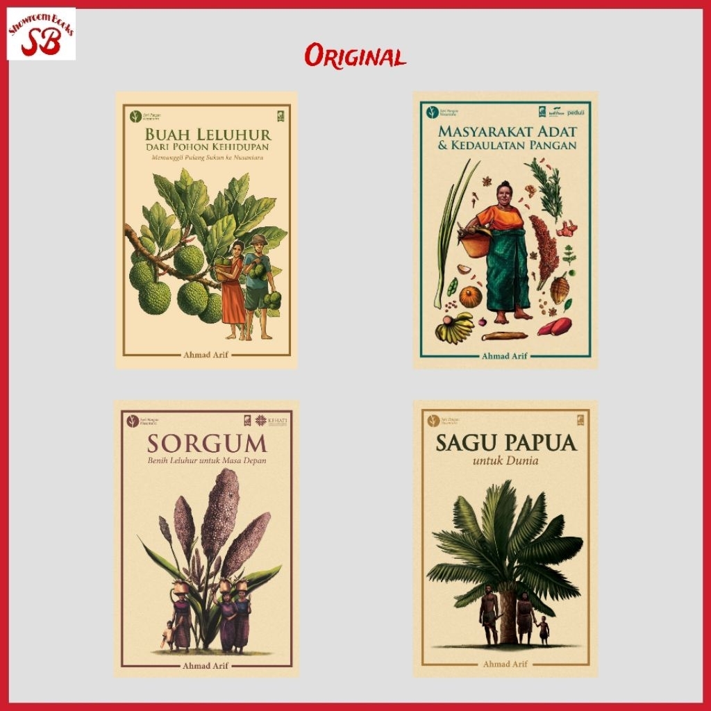 Buku Sorgum Sagu Papua Untuk Dunia Masyarakat Adat Kedaulatan Pangan Buah Leluhur Dari Pohon Kehidup