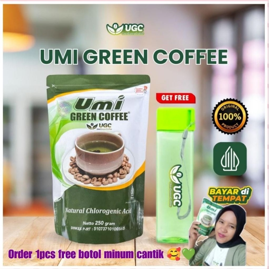 Umi Green Coffee herbal alami 100% Agen Resmi Umi Green Coffee pelangsing Dan kesehatan