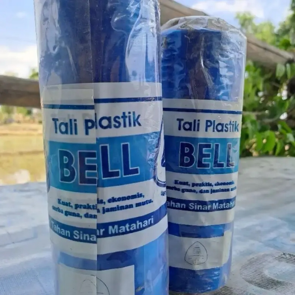 Tali bell pertanian/Tali bell 600gr /Tali rek bell/Tali trek bell /Tali Plastik Pertanian Tali Salar