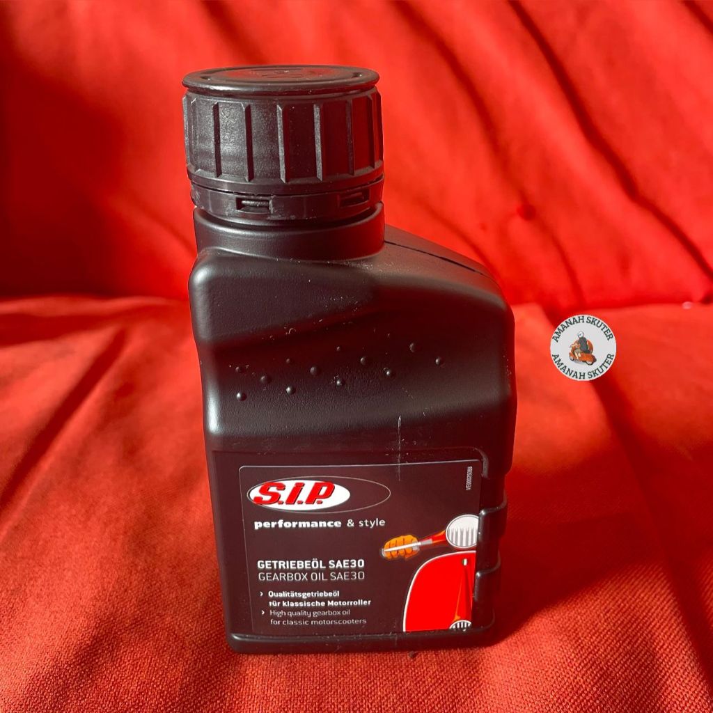 Oli mesin SIP Scootershop utk Vespa 2tak (250ml)