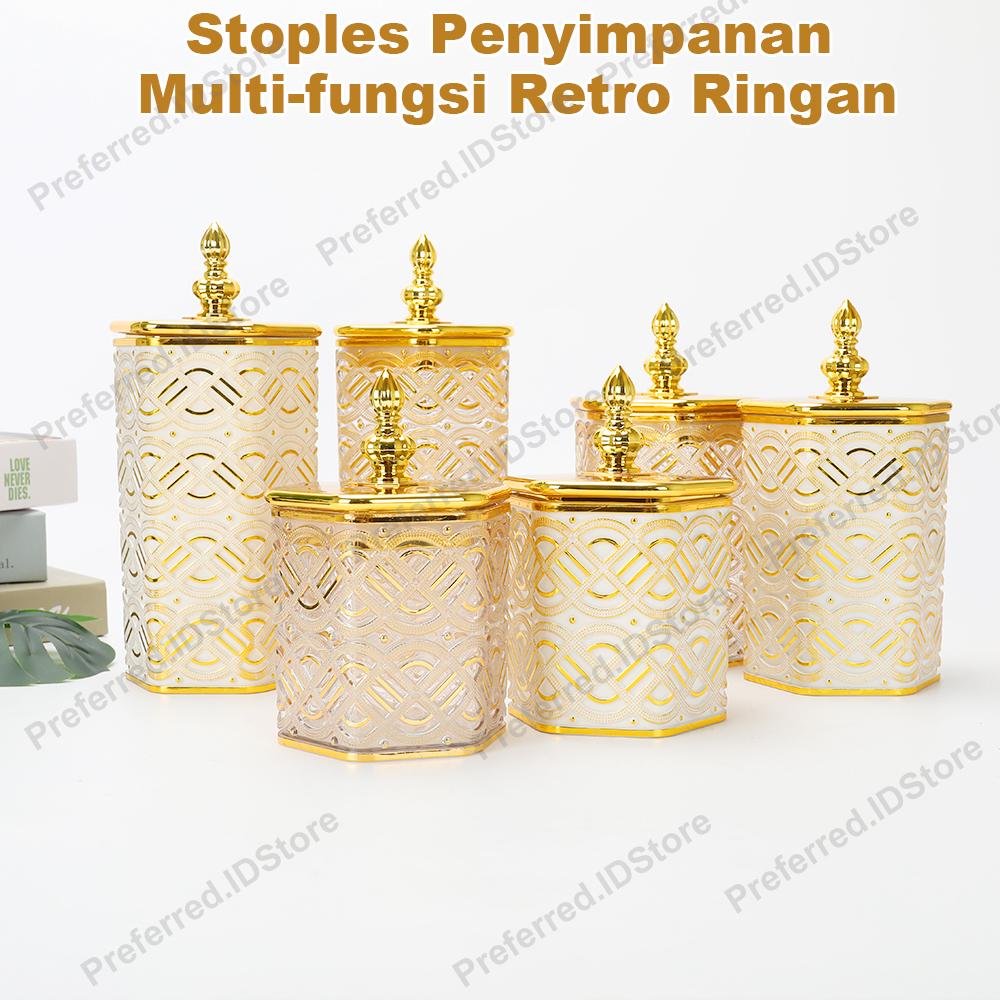 Toples Aesthetic Set Mewah Toples Kue Kering Toples Akrilik Toples Plastik Aesthetic Toples Kue