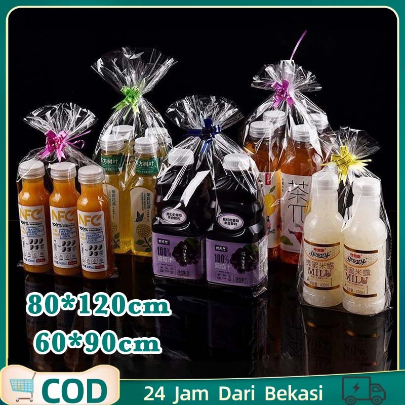 50pcs Plastic Jumbo Kresek Besar Ukuran Jumbo Plastik Kresek Jumbo