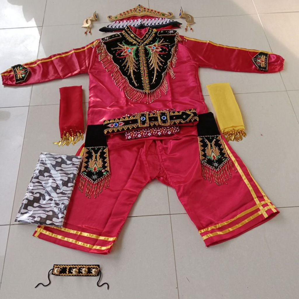 KOSTUM JARANAN / KOSTUM CELENG SRENGGI COWOK ( DEWASA )