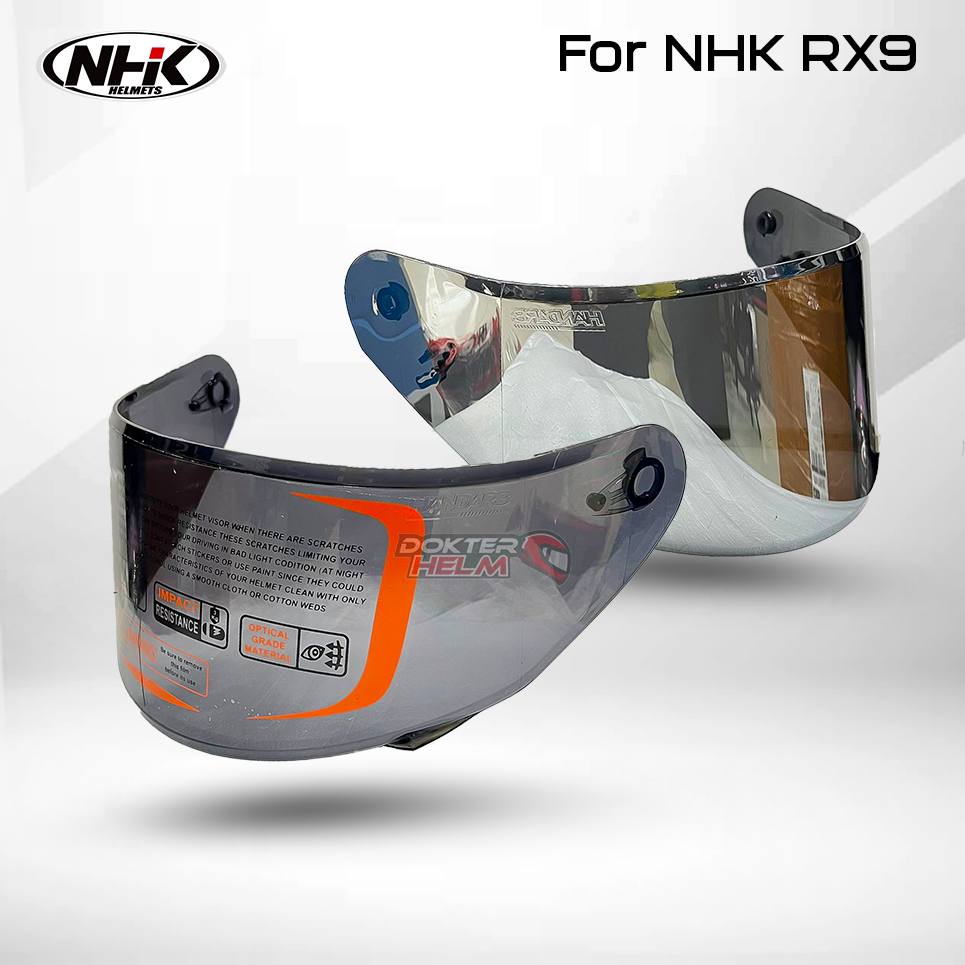 Visor FLAT HELM NHK RX9 KACA VISOR HELM NHK FULLFACE RX9