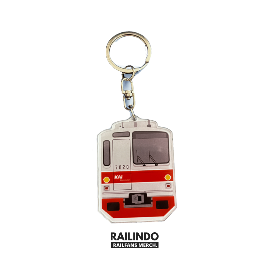 Railindo - Gantungan Kunci Kereta KRL TM 7000