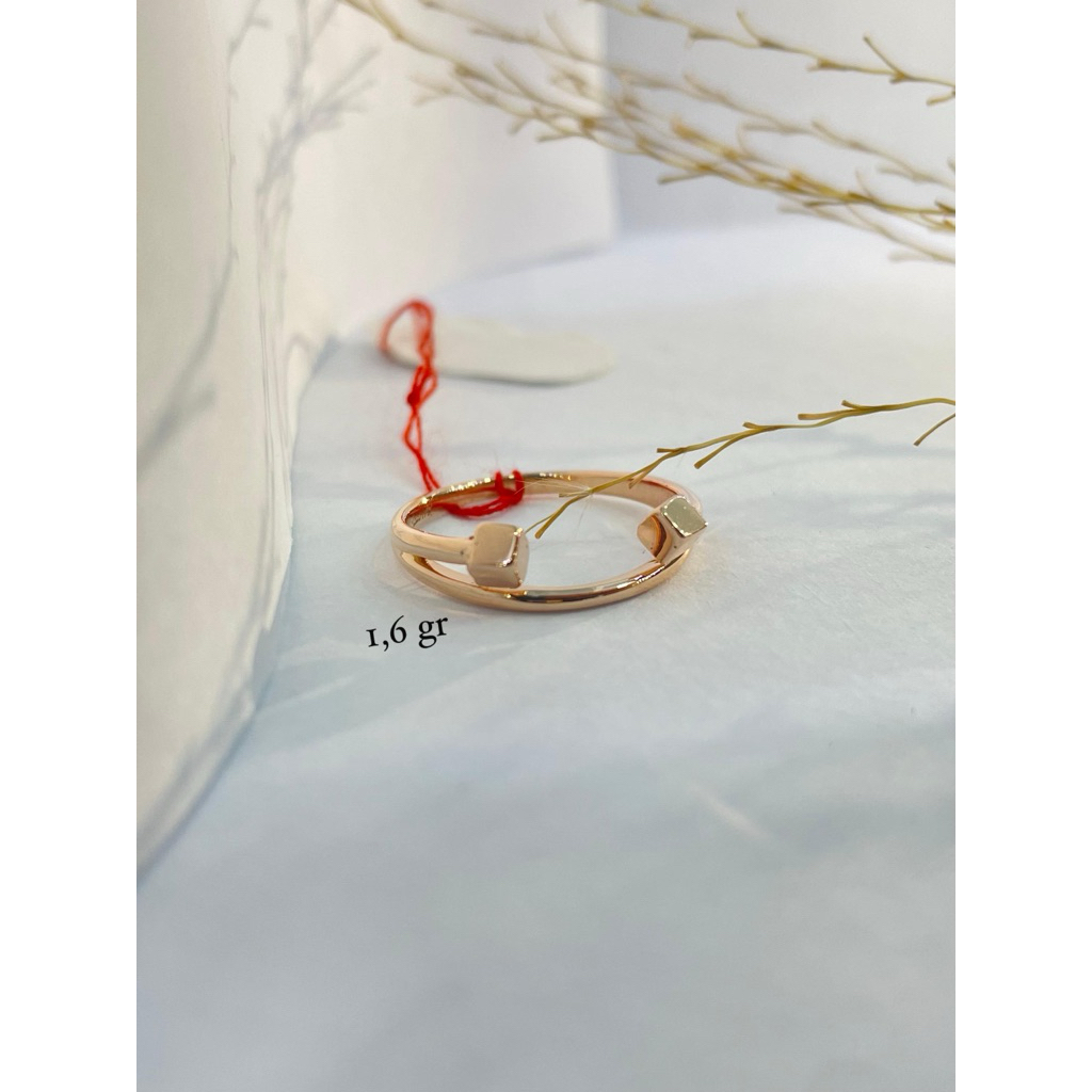cincin emas kadar 750% / 17,18,22k
