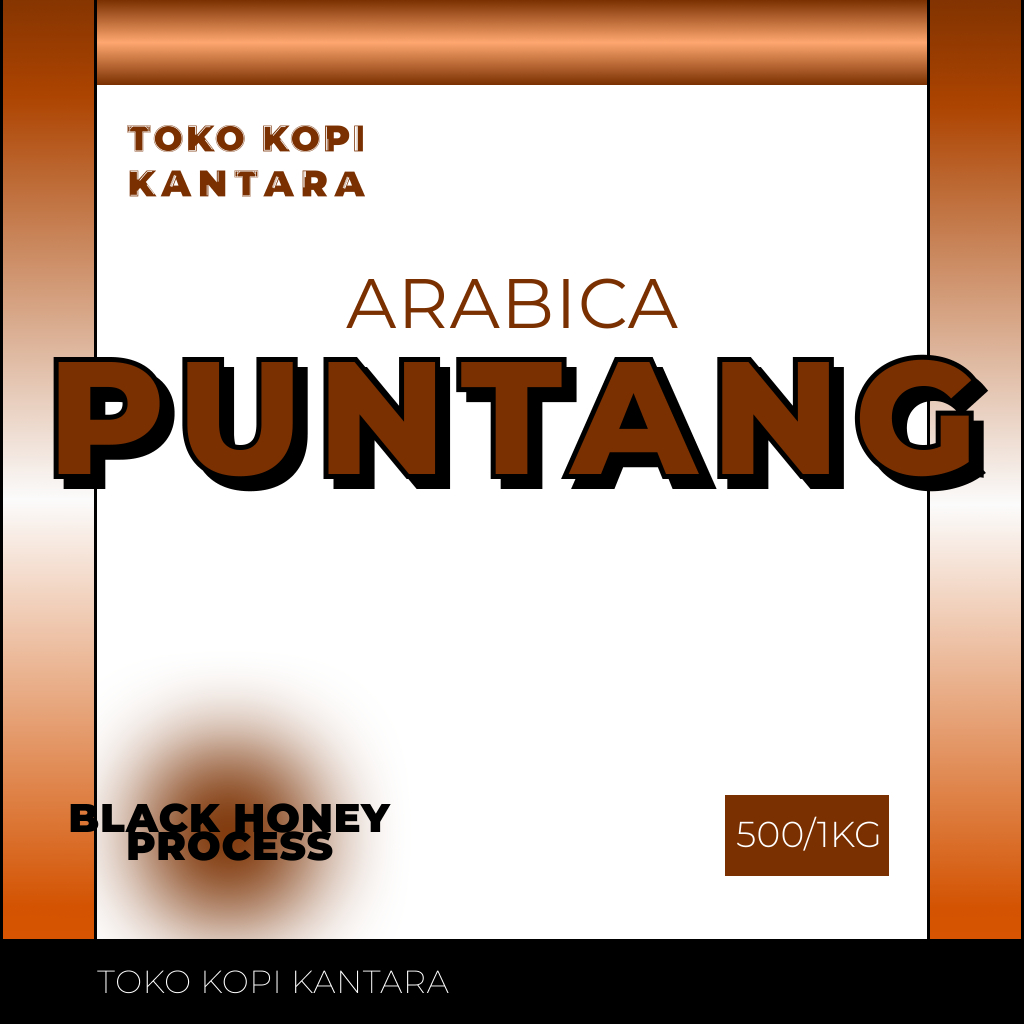 Biji Kopi Puntang Black Honey 500 Gram / 1 Kg