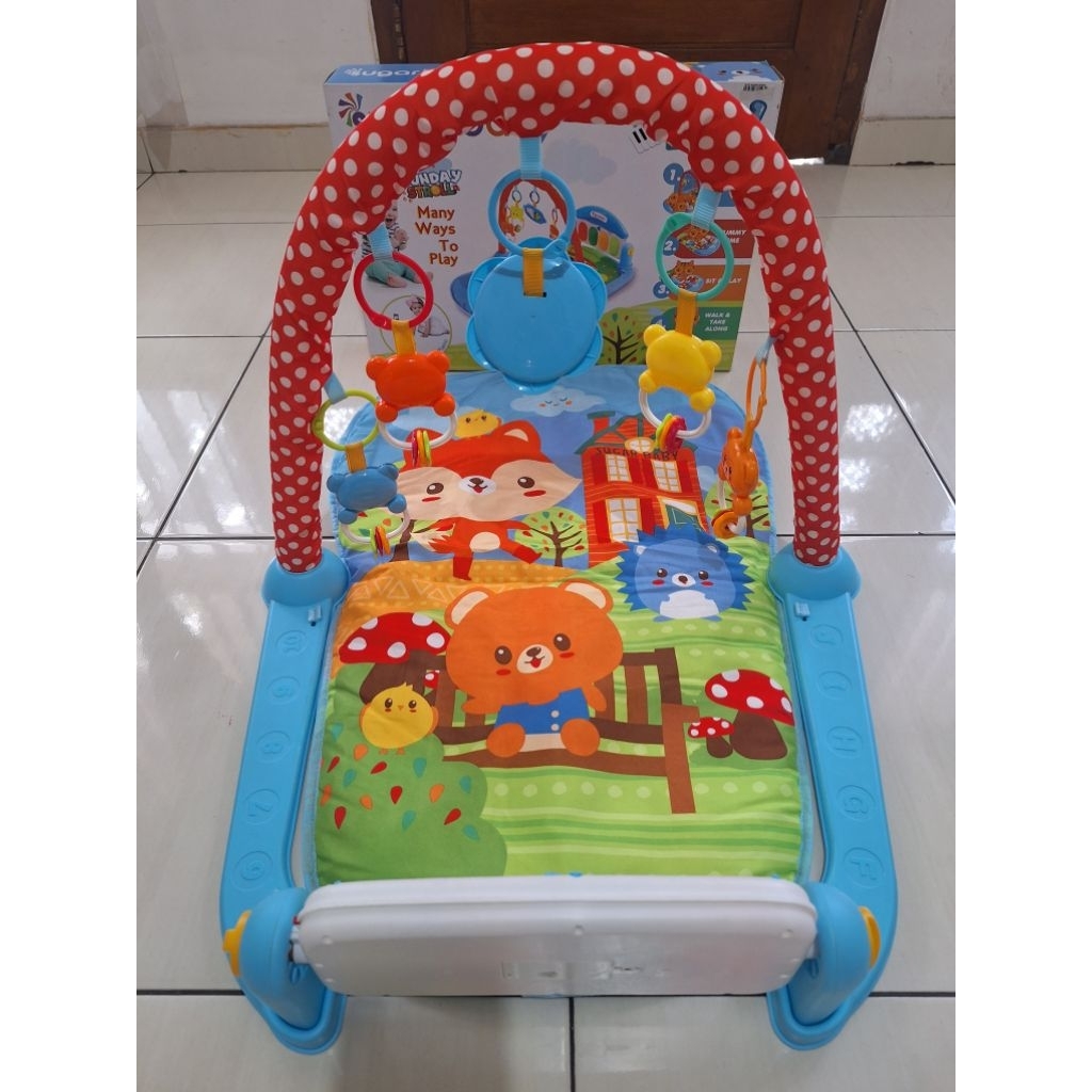 Preloved Piano All in One Playmat Sugar Baby