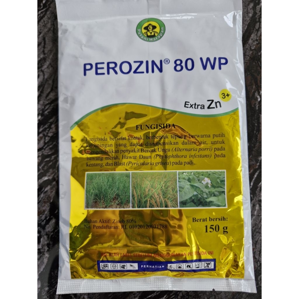 Fungisida PEROZIN 80 WP 150 Gram