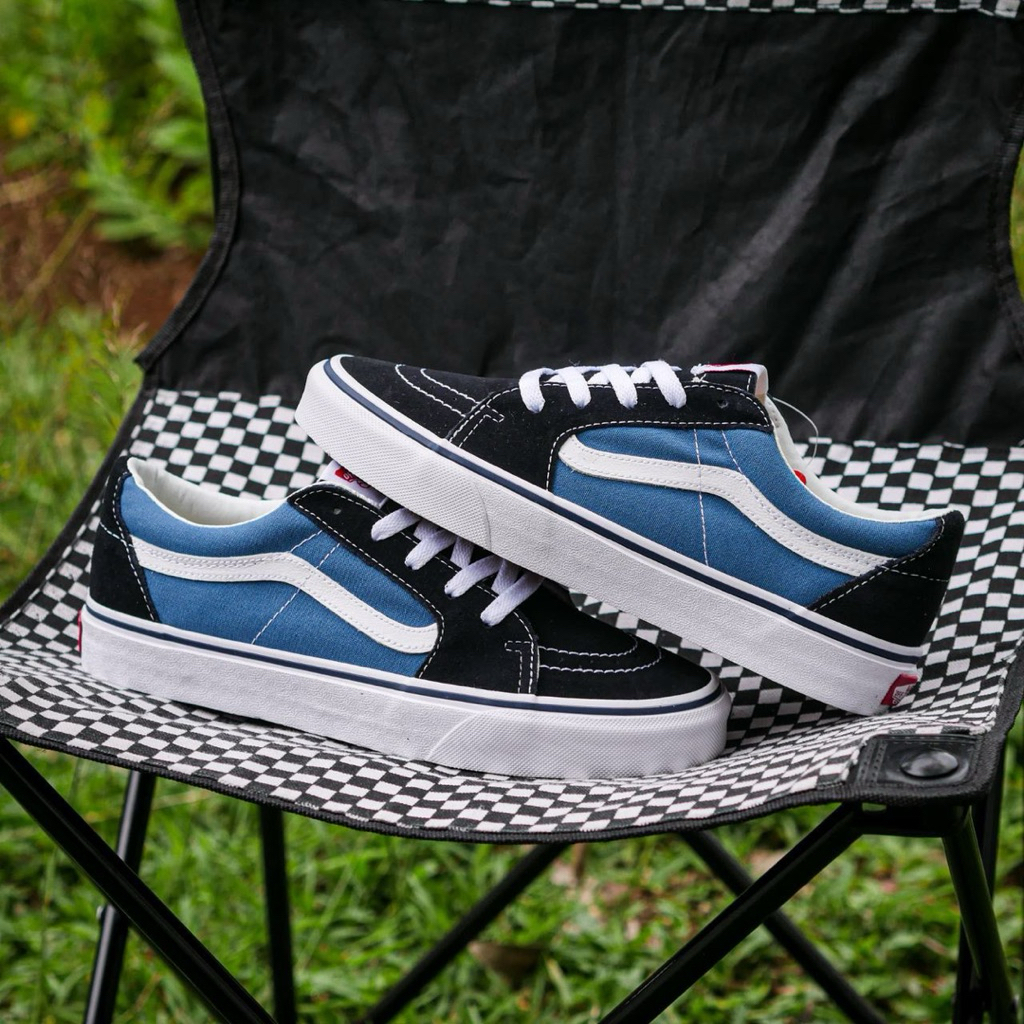Vans Sk8 Low Classic Navy White Original