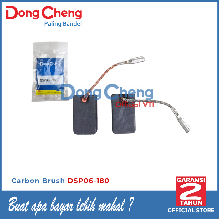 DongCheng Carbon Brush DSP06-180 Mesin Polisher