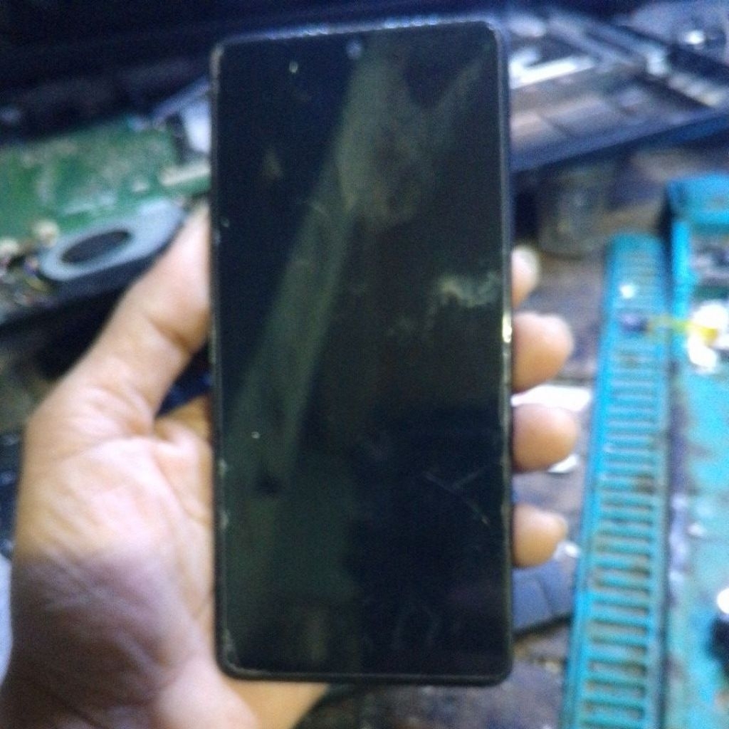 cabutan LCD A51 amoled tes nyala