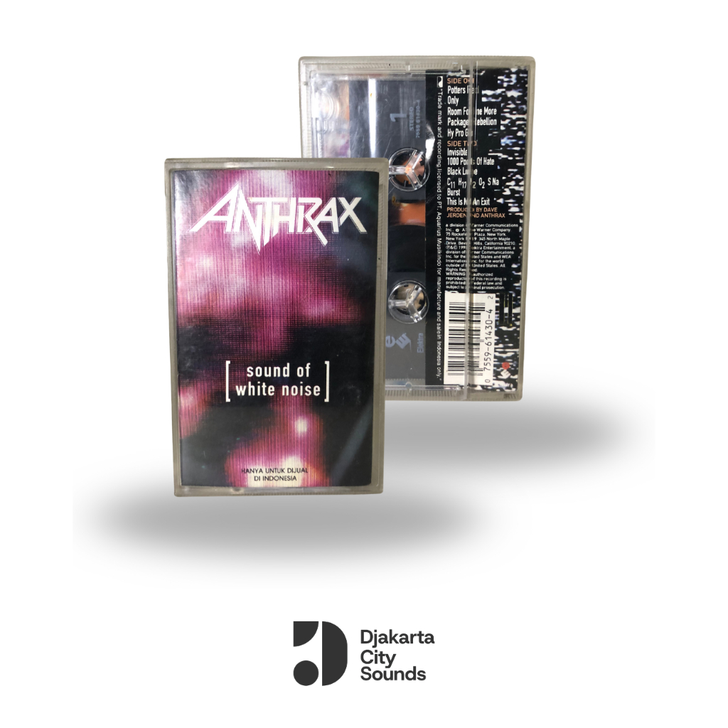 Kaset Pita Anthrax - Sound Of White Noise