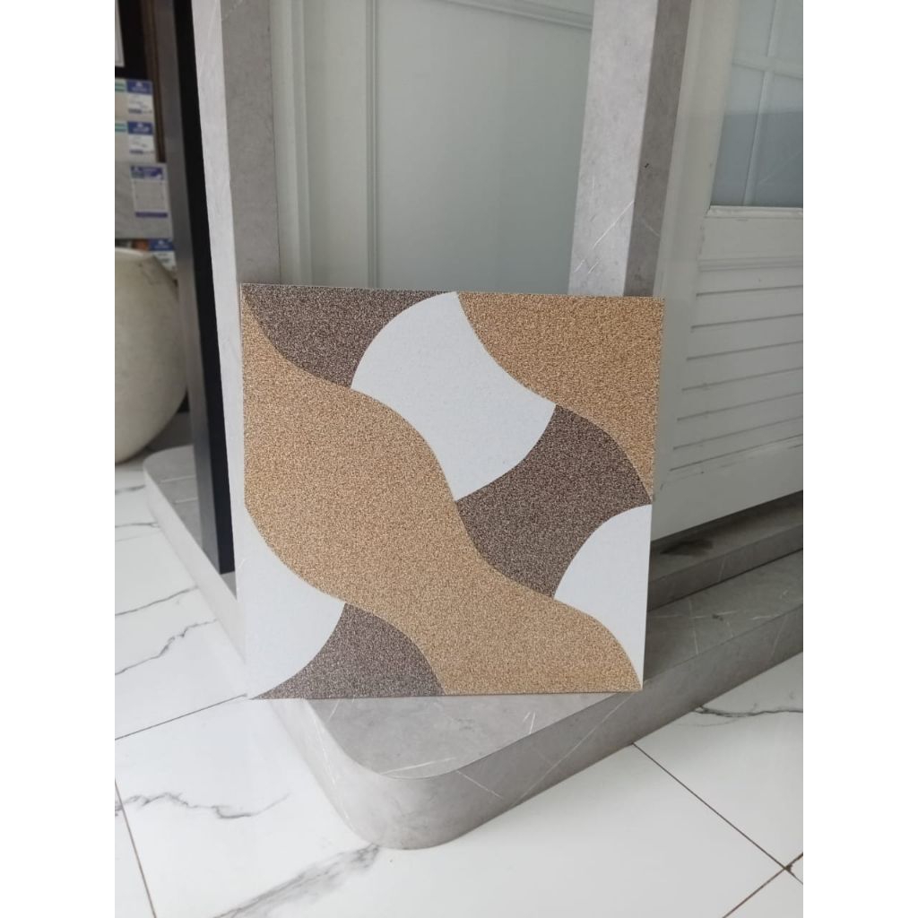 Keramik lantai / carport Dijon Brown 50 x 50