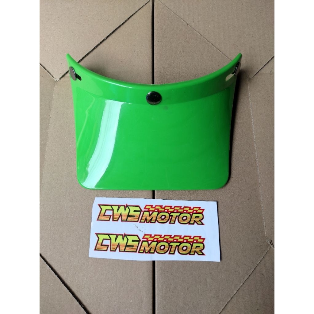 Pet helm Retro panjang / pet bebek / pet helm bogo panjang