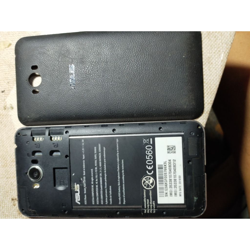 asus Zenfone max (z010D) minus lcd mesin aman