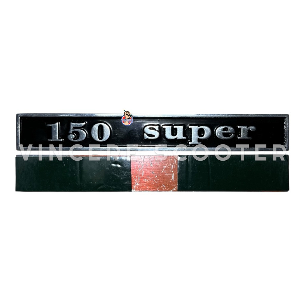 Emblem Belakang 150 Super Balok Vespa Super