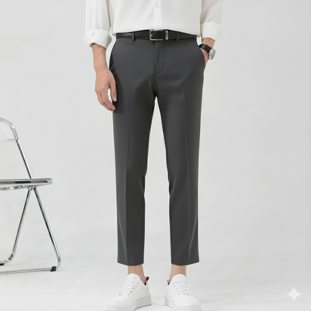 CELANA PANJANG PRIA - CELANA BAHAN SLIMFIT FORMAL PRIA - KOREAN PANTS OUTFIT MEN