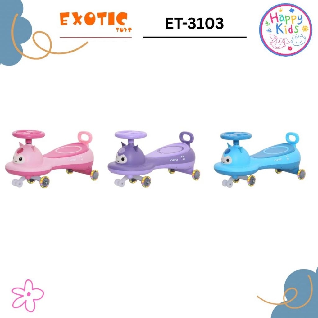 SWING CAR EXOTIC ET-3103 MUSIK DAN LAMPU