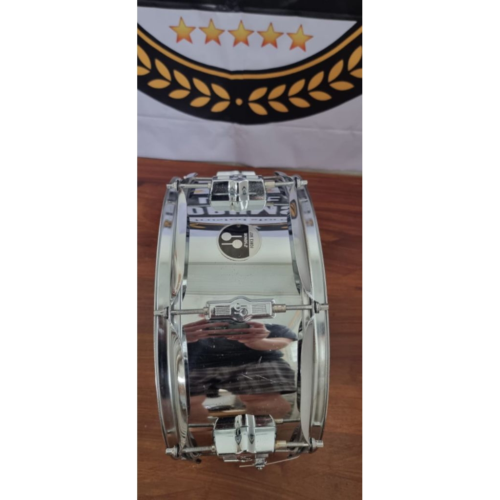 snare drum Sonor 507 steel bekas