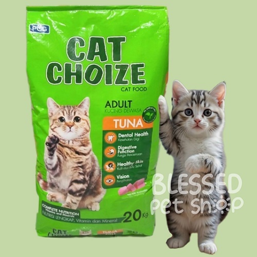CAT CHOIZE TUNA 20kg CAT CHOIZE Cat Food Adult TUNA 20Kg Cat Choize 20kg Makanan Kucing CAT CHOIZE D